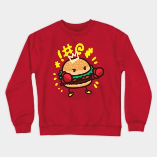 Fighting Burger Crewneck Sweatshirt